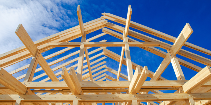 A timber frame