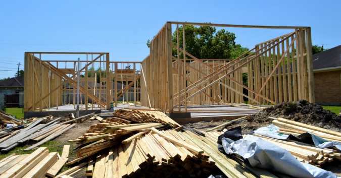 timber frame in construction