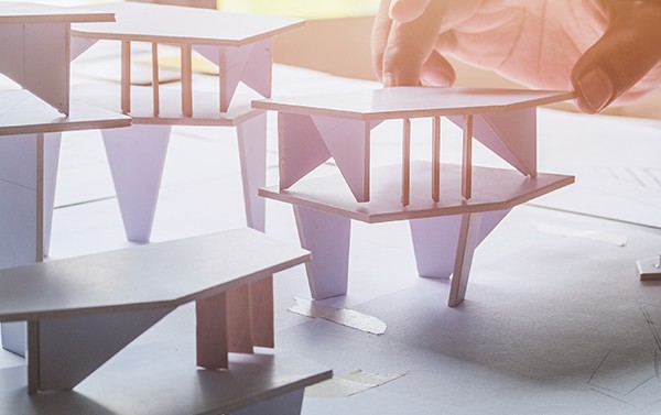 Architect's building design