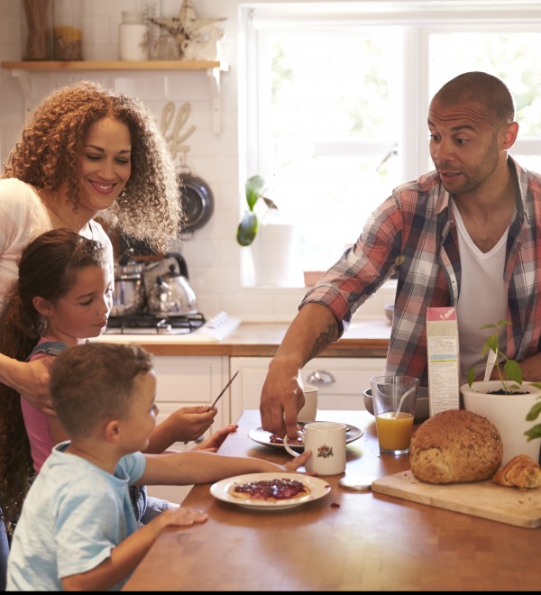 Family at table