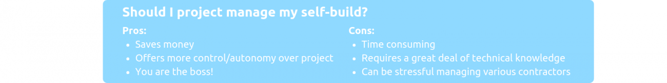 Should I project manage my self-build?