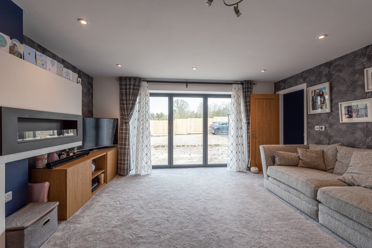 The self-build living room