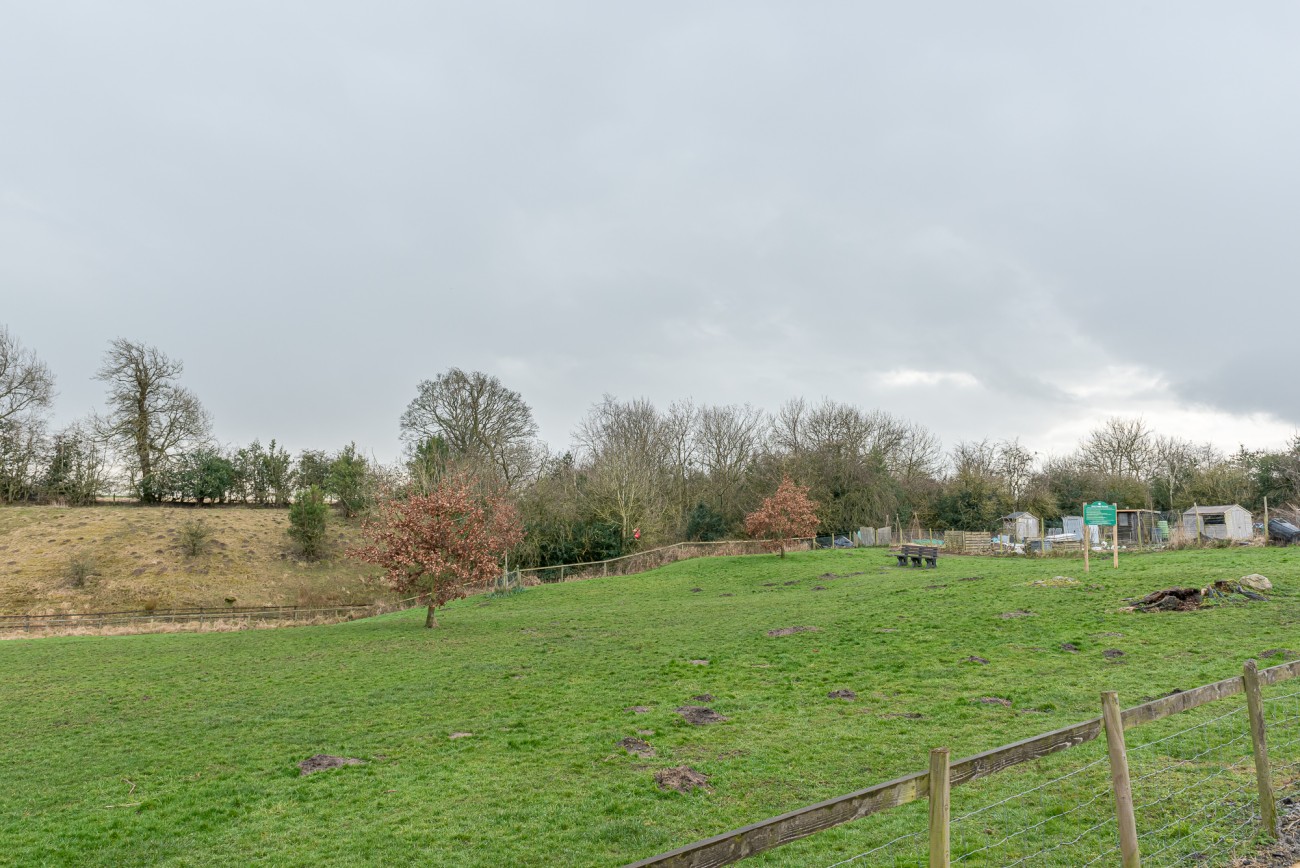 The view from the self-build home